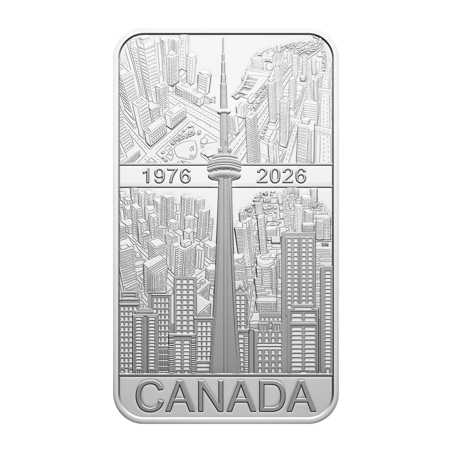 2026 Canada $20 CN Tower 50th Anniversary Fine Silver (No Tax)