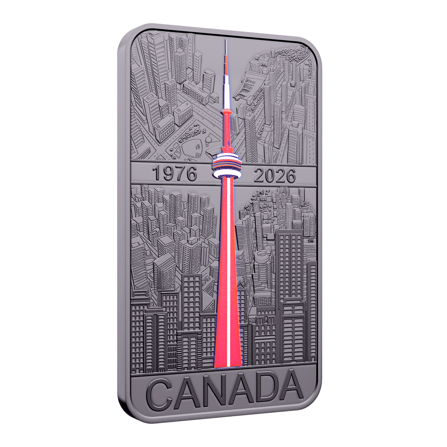 2026 Canada $20 CN Tower 50th Anniversary Fine Silver (No Tax)
