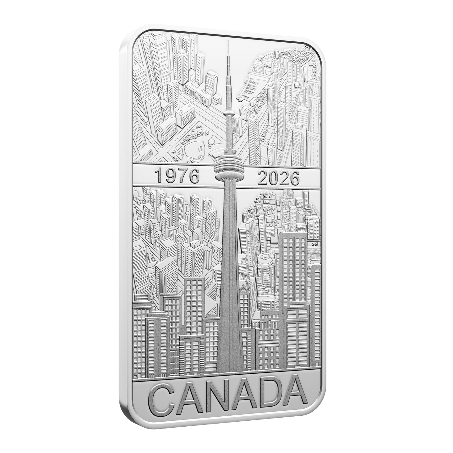 2026 Canada $20 CN Tower 50th Anniversary Fine Silver (No Tax)