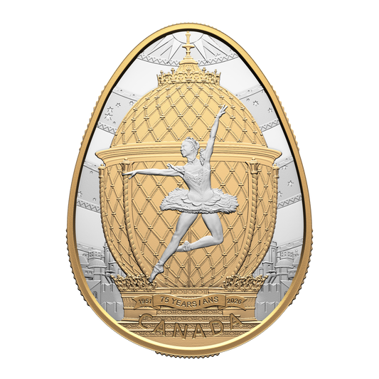 2026 Canada $20 75th Anniversary of the National Ballet of Canada Fine Silver (No Tax)
