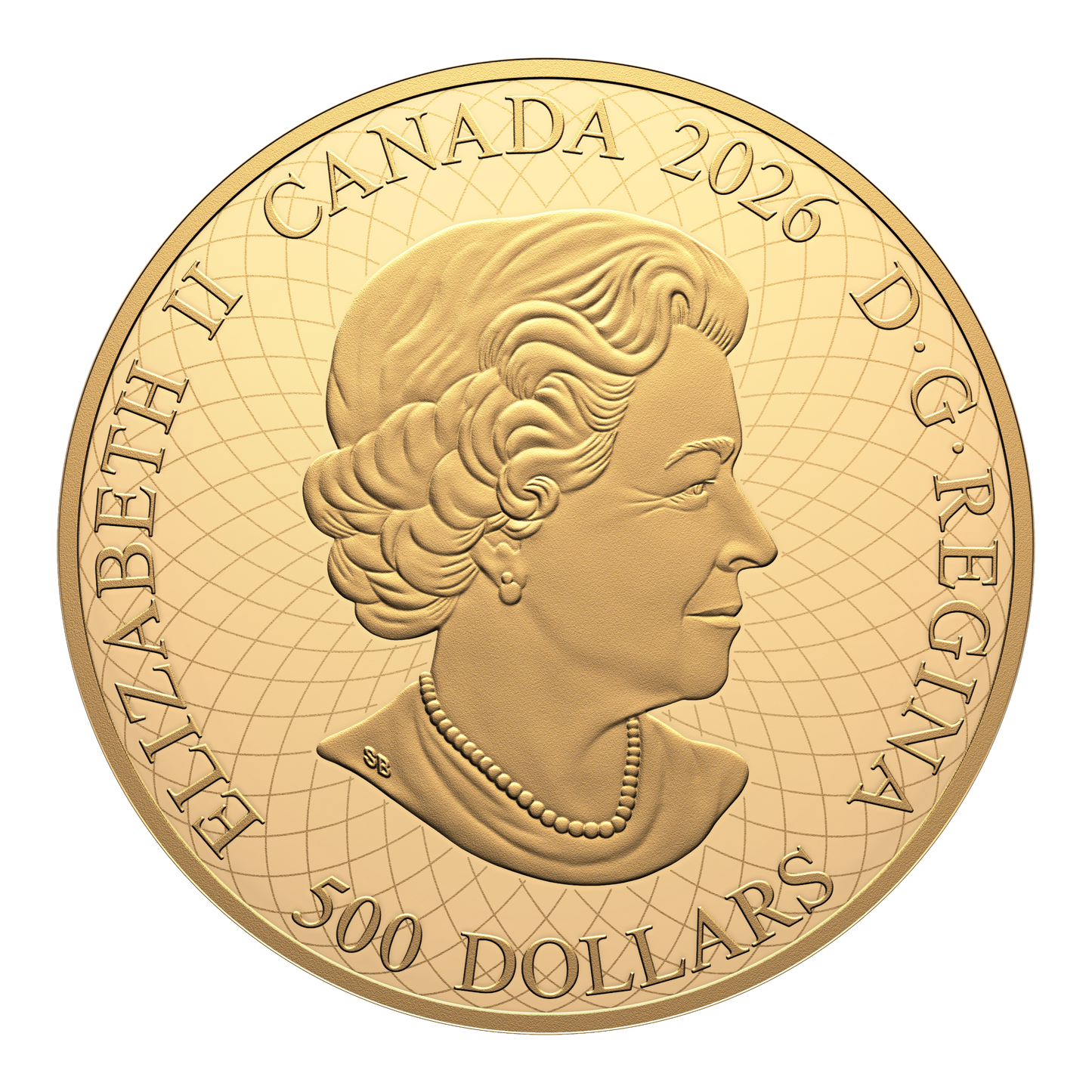 2026 Canada $500 Crown Jewels: A Tribute to the 100th Anniversary of the Birth of Queen Elizabeth II 5oz. Pure Gold