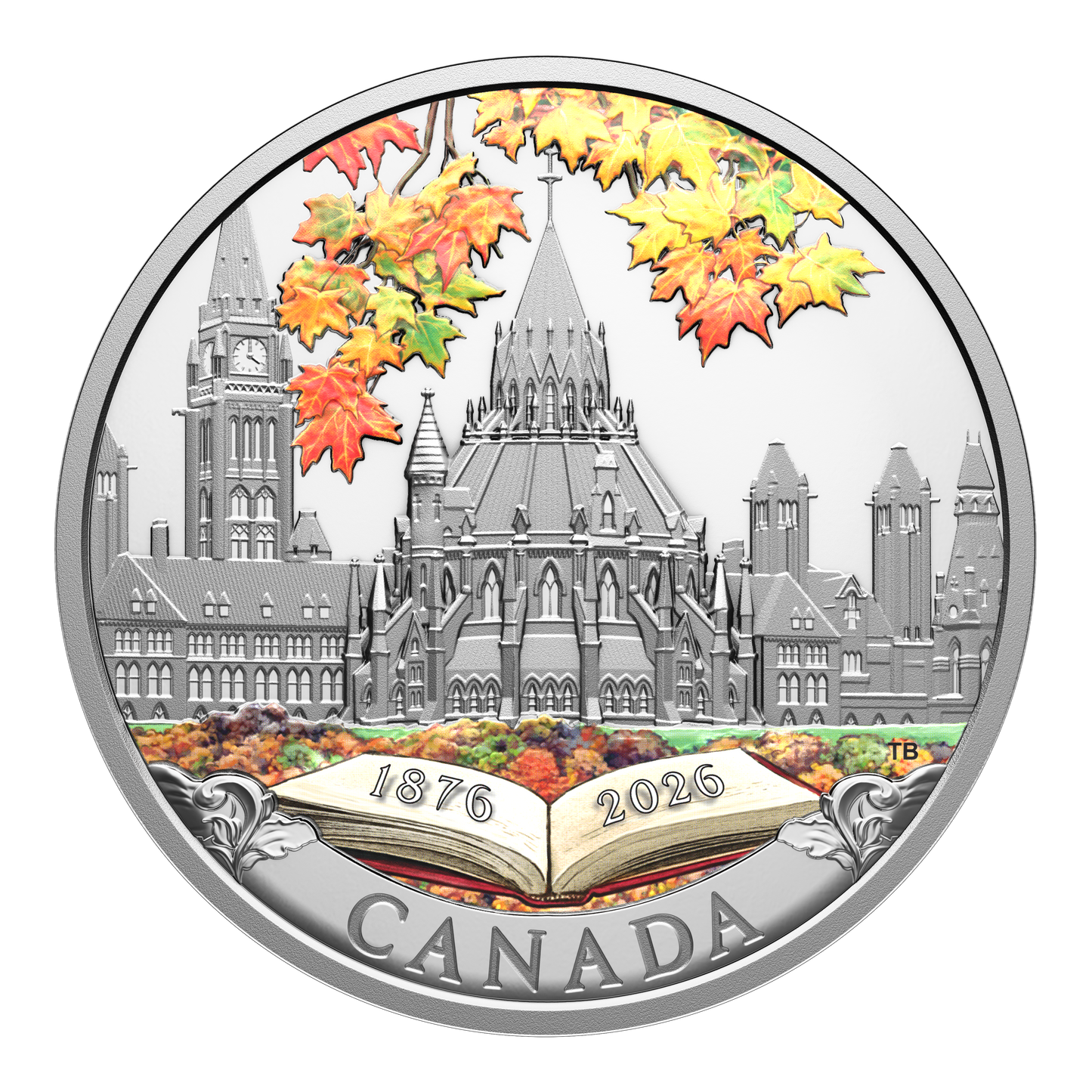 2026 Canada $20 150th Anniversary of the Library of Parliament Fine Silver (No Tax)