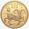 2027 Canada $100 Lunar Year of the Goat 1/2 oz. Pure Gold Coin (No Tax)