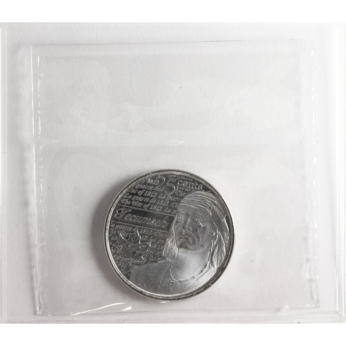 2012 Tecumseh Canada 25-cents ICCS Certified MS66