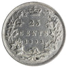 1892 Canada 25-cents ICCS Certified EF-40