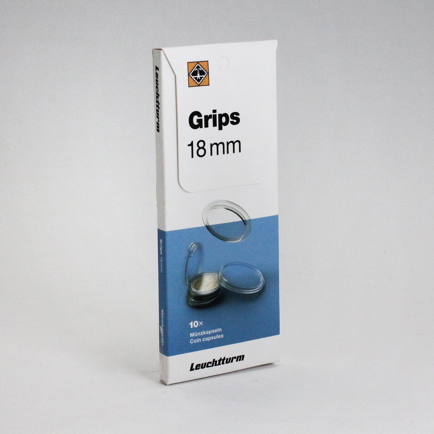 10 x Capsules Round for Canada or US 10-cents (18mm)