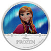 2016 Niue $2 Disney's Frozen - Anna 1oz Silver (No Tax) Lightly Toned
