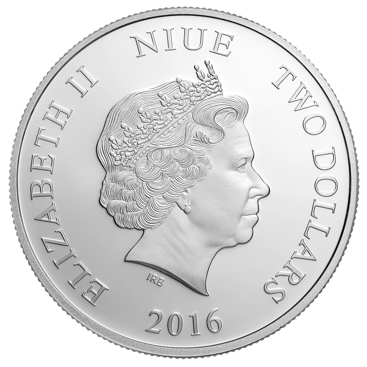 2016 Niue $2 Disney's Frozen - Elsa & Anna 1oz Silver (No Tax)
