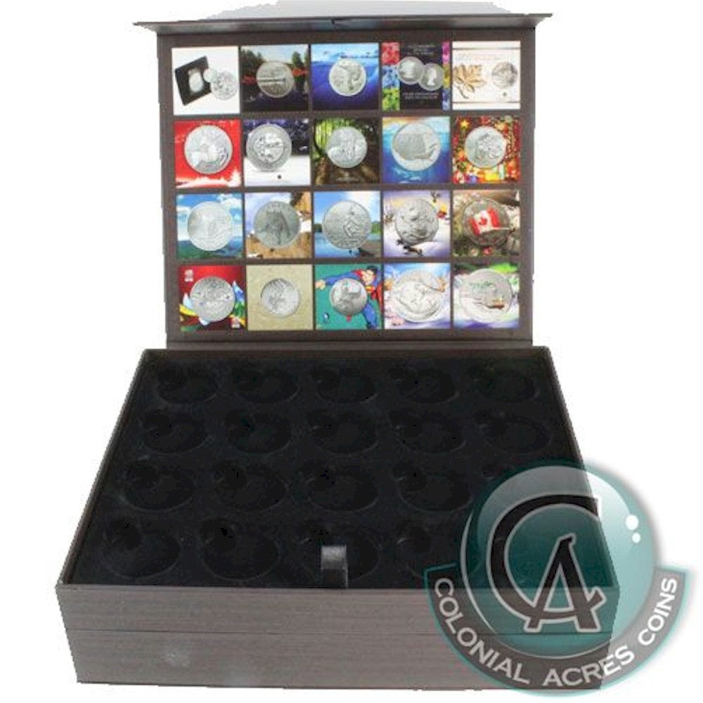 2011-2015 Canada $20 for $20 & $25 for $25 Empty Collector Case- Small Blemish on Lid