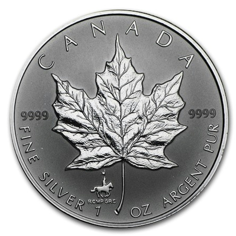 RDC 1998 Canada $5 RCMP Privy Silver Maple Leaf Set (No Tax) Box Scuffed