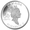 2002 50-cent Canadian Flora - Golden Tulip (#1) Sterling Silver