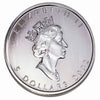 2002 Canada $5 Green Coloured Silver Maple Leaf (TAX Exempt)
