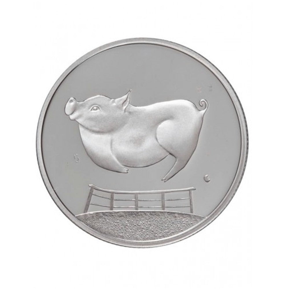 2002 Canada 50-cent Folklore - The Pig that Wouldn't Get Over the Stile