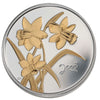 2003 50-cent Canadian Floral - Golden Daffodil (#2) Sterling Silver