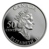 2003 50-cent Canadian Floral - Golden Daffodil (#2) Sterling Silver