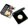2003 50-cent Canadian Floral - Golden Daffodil (#2) Sterling Silver