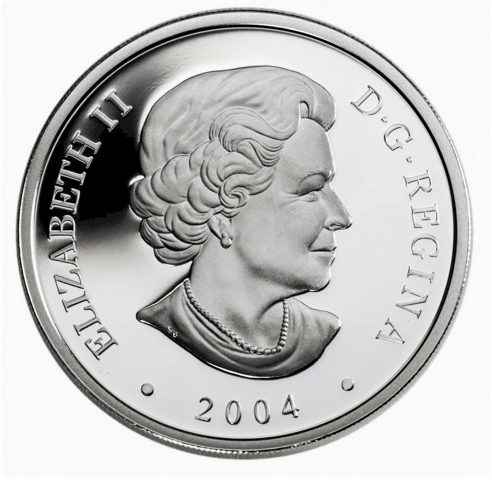 RDC 2004 Canada $20 Natural Wonders - Iceberg Hologram Coin (No Tax) Impaired