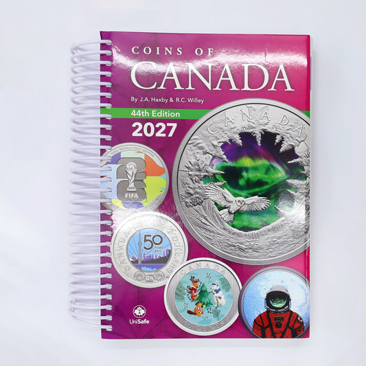 2027 Coins of Canada 44th Edition by J.A. Haxby & R.C. Wiley