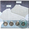 2013 Canada Heart of the Arctic 25-cent 4-coin Set (Folder may have light wear)