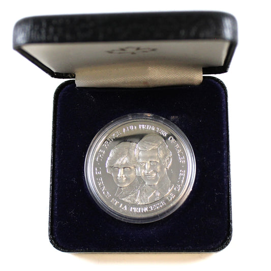 1983 Canada Prince and Princess of Wales Sterling Silver Medal