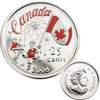 2006 Canada Day Coloured 25 Cents & Activity Set