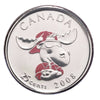 2008 Canada Day Coloured 25 Cents & Activity Set