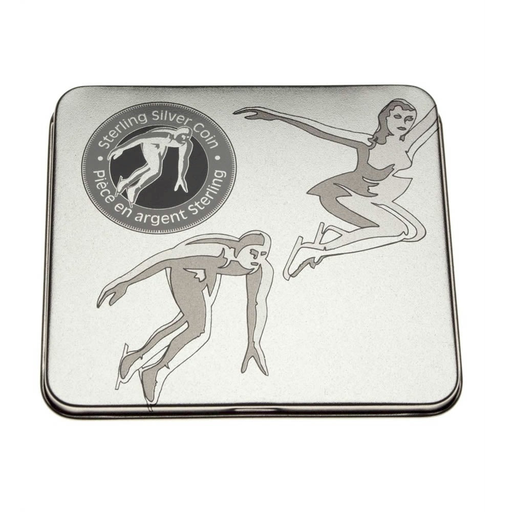 1998 Canada 50-cent First Figure Skating Championships Sterling Silver