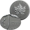 2005 Canada $5 Privy Mark Tulip 1oz. Silver Maple Leaf (TAX Exempt)