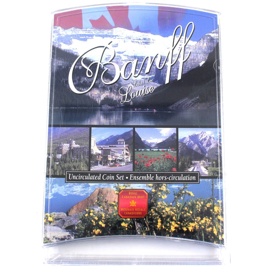 2001 Oh Canada Banff Special Edition RCM Uncirculated Coin Set (Scuffed)