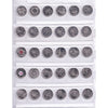 1968 to 2025 Canada 25 Cents Collection with Deluxe folder (140 coins) Incl. Commemoratives