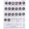 1968 to 2025 Canada 25 Cents Collection with Deluxe folder (140 coins) Incl. Commemoratives