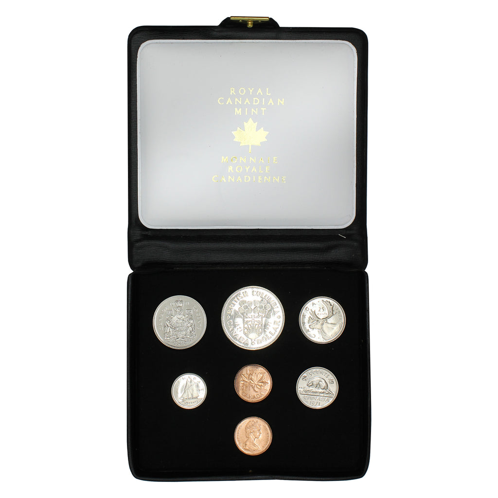 1971 Canada Specimen Double Penny Set (coins could be lightly toned)