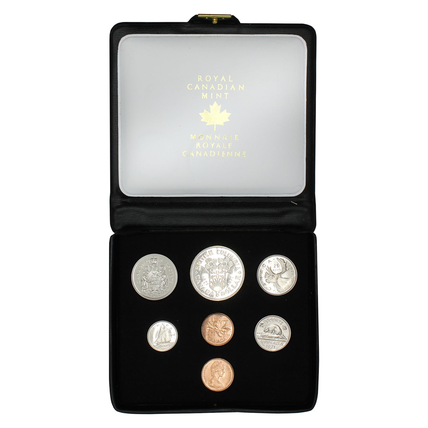 1971 Canada Specimen Double Penny Set (coins could be lightly toned)