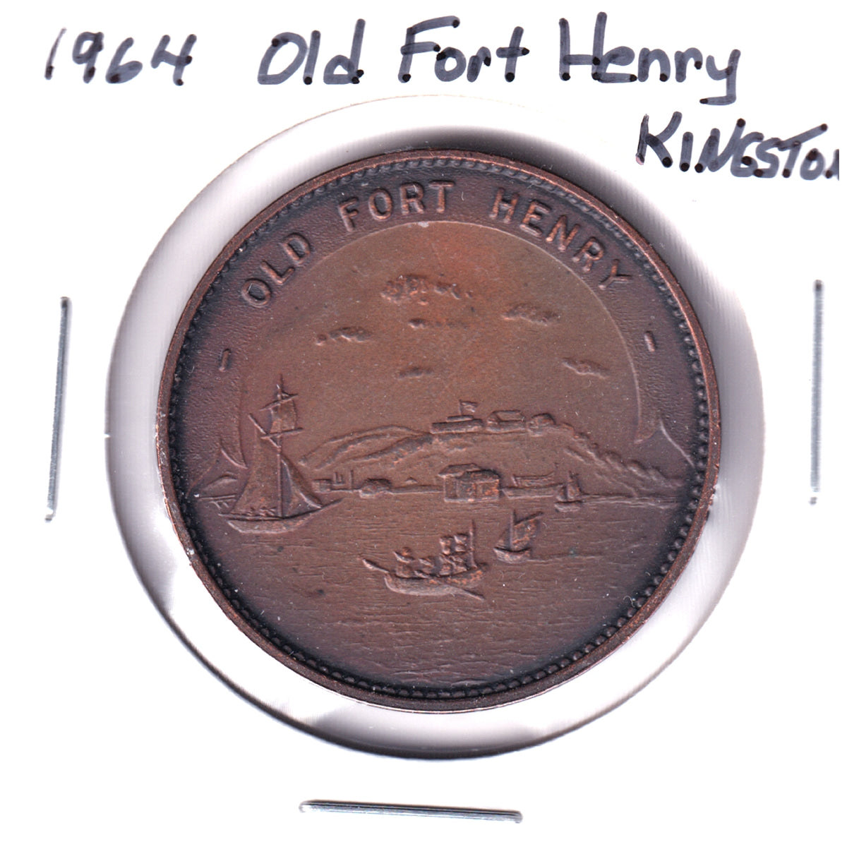 1964 Old Fort Henry, Kingston, Ontario, Medallion