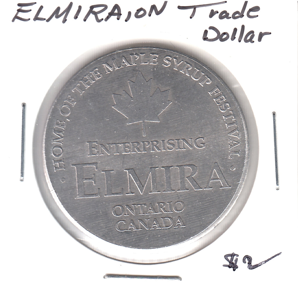Elmira, Ontario, Trade Dollar Token - Home of the Maple Syrup Festival