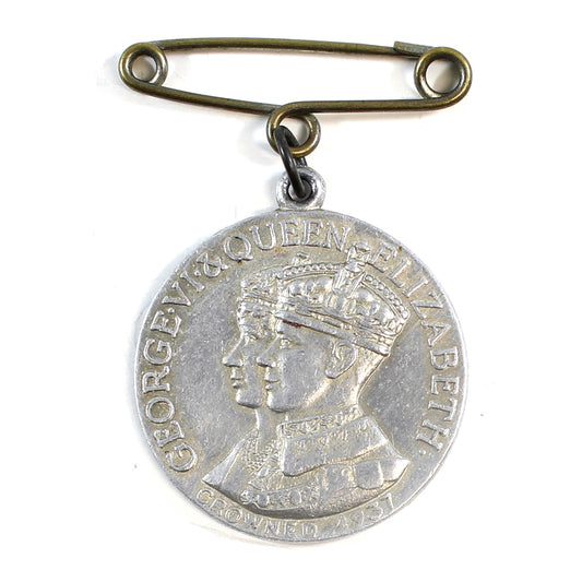 1937 Coronation of King George VI & Queen Elizabeth Medal: Long May They Reign
