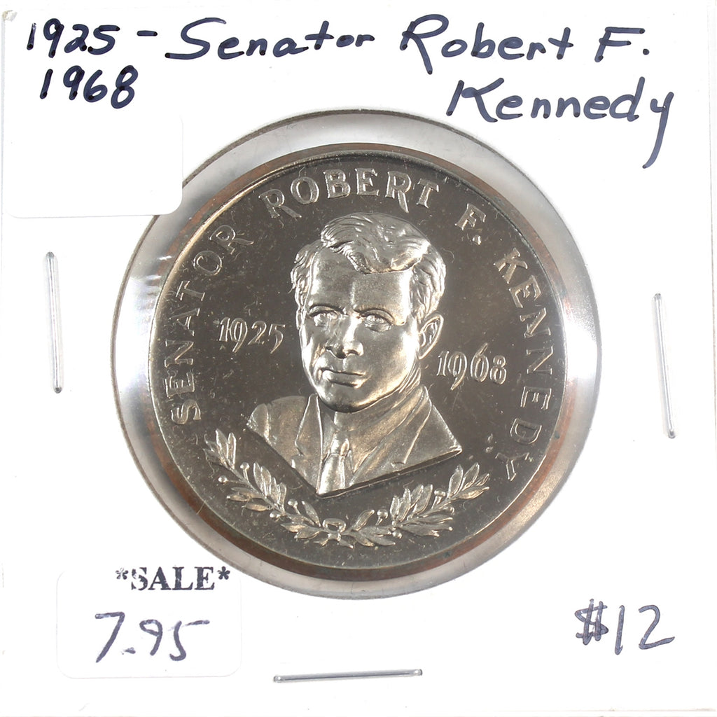 1925-1968 Senator Robert F. Kennedy Medallion