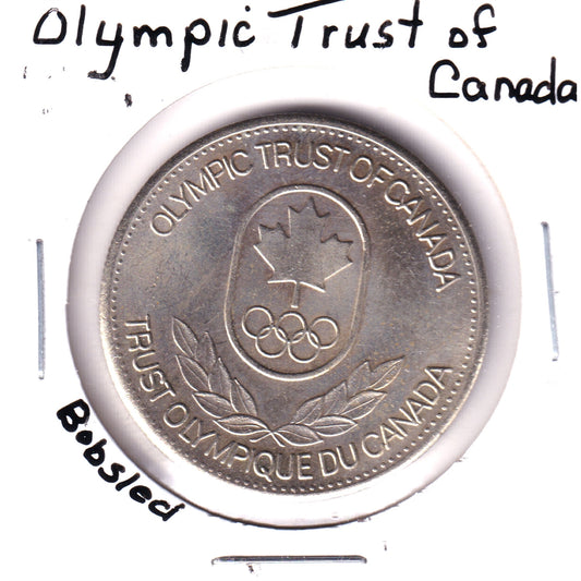 Olympic Trust of Canada Medallion - Bobsled