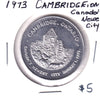 1973 Cambridge, ON, Canada's Newest City Medallion (Aluminum)