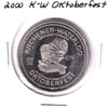 2000 Kitchener-Waterloo Oktoberfest $2 Trade Dollar Token: Walter P Zeller