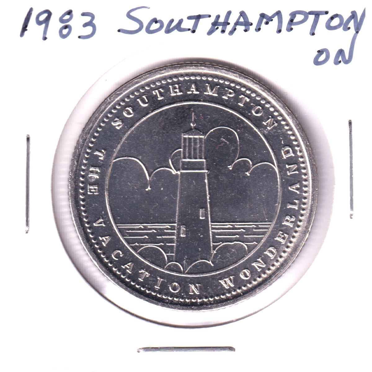 1983 Southampton, ON, 125th Anniversary Trade Dollar Token: Vacation Wonderland
