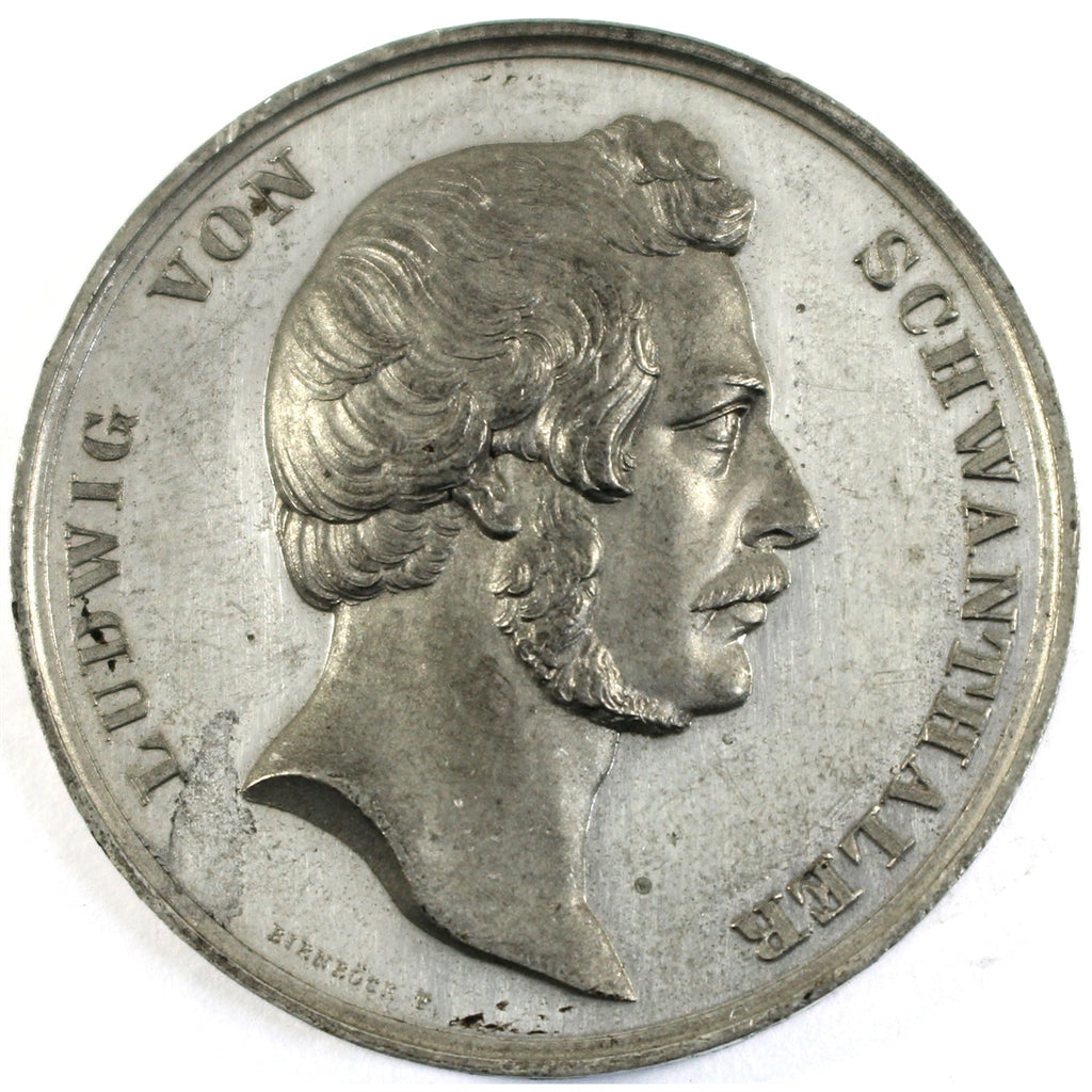 Bavaria, Germany, 1850 Ludwig von Schwanthaler Medallion