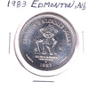 1983 Edmonton, AB, Klondike Dollar Trade Token - Prince and Princess of Wales