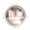 Alphonse Desjardins 1975 Sterling Silver Medallion (Toned, Scratched)