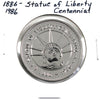1986 Statue of Liberty Centennial Medallion: The Gift of Freedom
