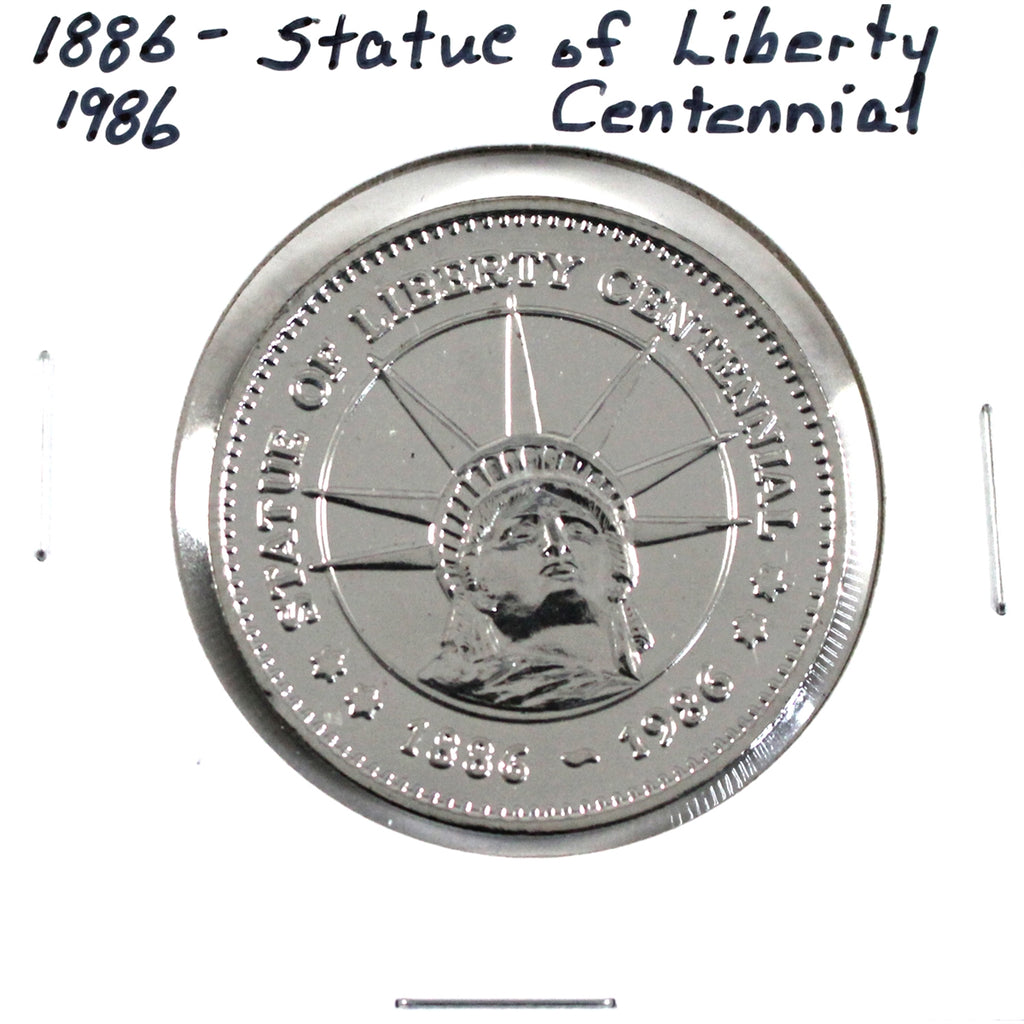 1986 Statue of Liberty Centennial Medallion: The Gift of Freedom