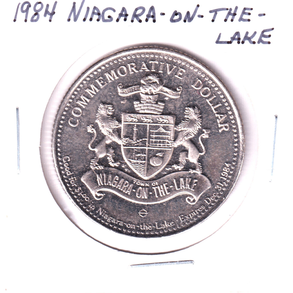 1984 Niagara-on-the-Lake, ON, Commemorative Dollar Trade Token: Courthouse 1846