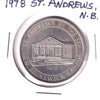 1978 St. Andrews by the Sea, New Brunswick, Trade Dollar Token