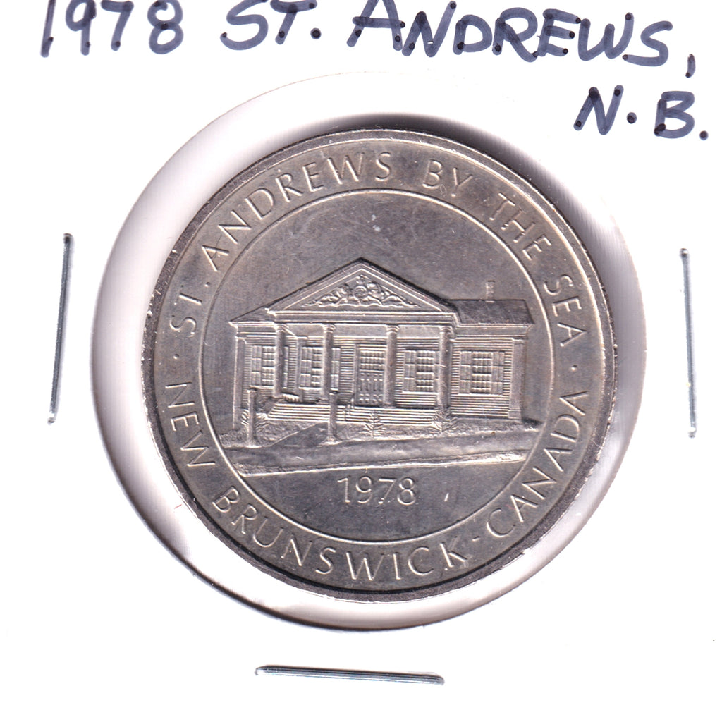 1978 St. Andrews by the Sea, New Brunswick, Trade Dollar Token
