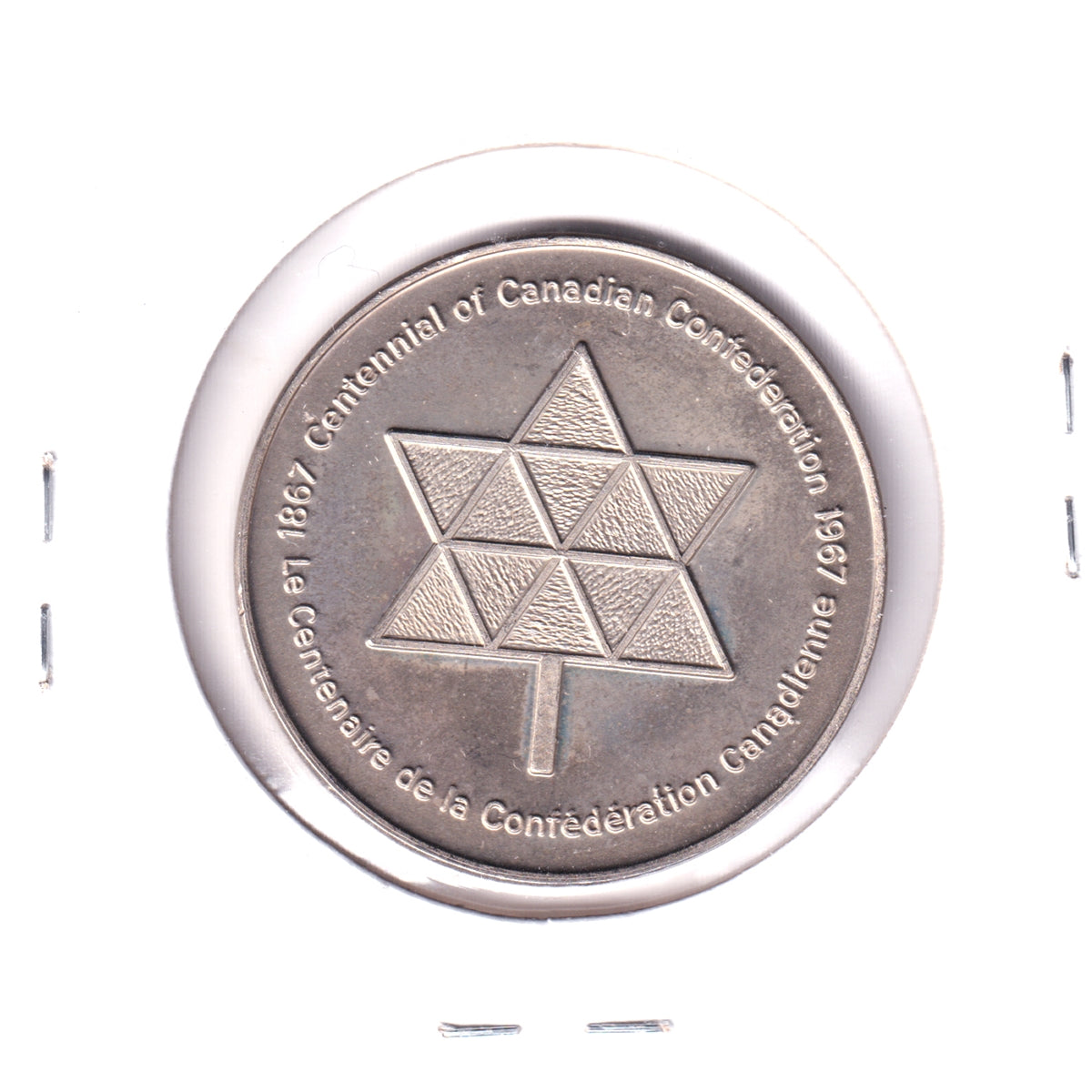 1967 Western Fair Association & Canada Centennial Medallion